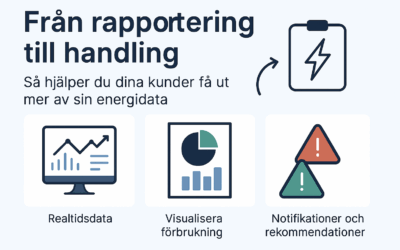 Gör energidata handlingsbara: Så här skapar du verkligt värde för dina kunder